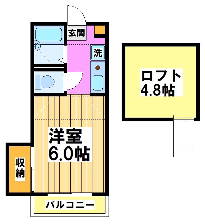 メゾン・ド・三恵 間取り