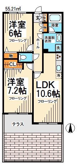 アメニティ 間取り図