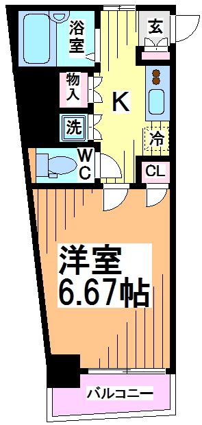 ドルチェ笹塚・壱番館　 間取り