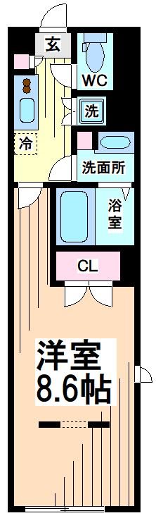 La　Perla　SasazukaⅡ 間取り