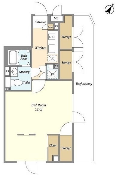 La　Perla　SasazukaⅡ 間取り