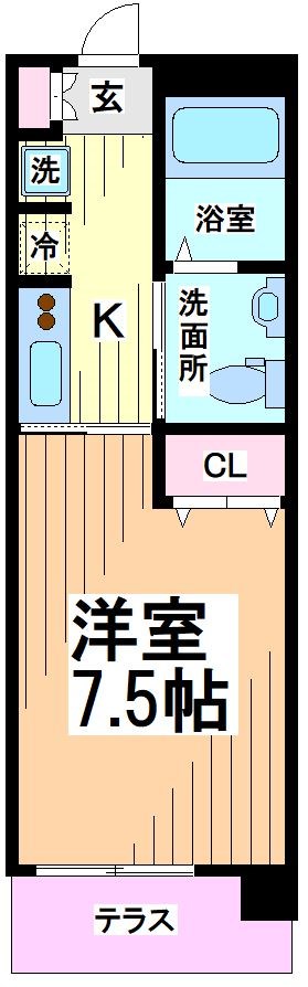 Green　Terrace　Oyama 間取り