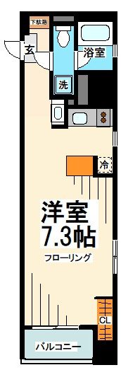 日神デュオステージ笹塚西館 間取り