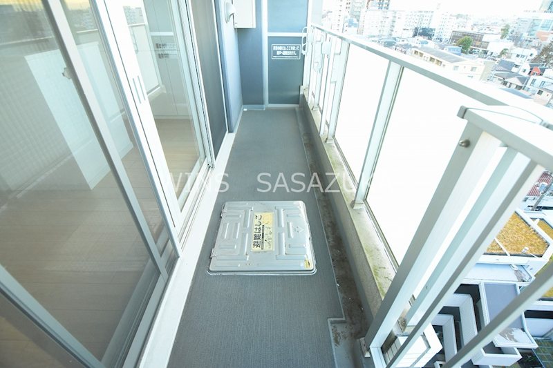 レジディア笹塚Ⅱ ベランダ