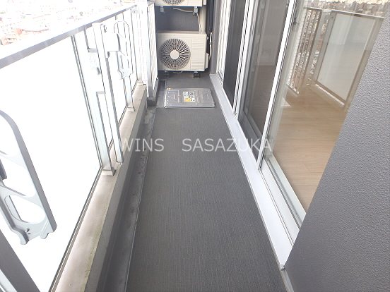 レジディア笹塚Ⅱ ベランダ