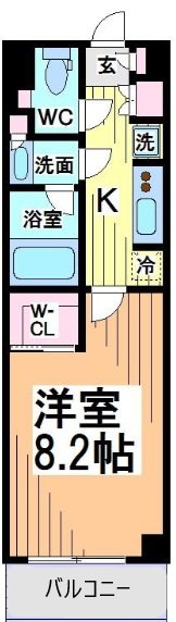 パークハビオ笹塚 間取り