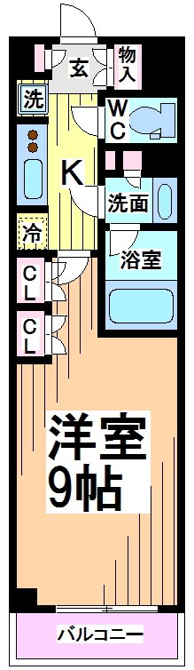 パークハビオ笹塚 間取り