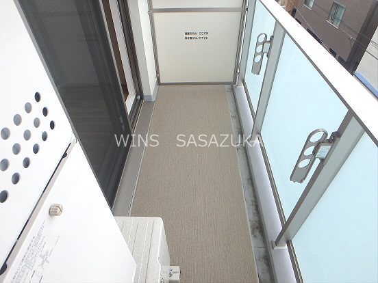 パークハビオ笹塚 ベランダ