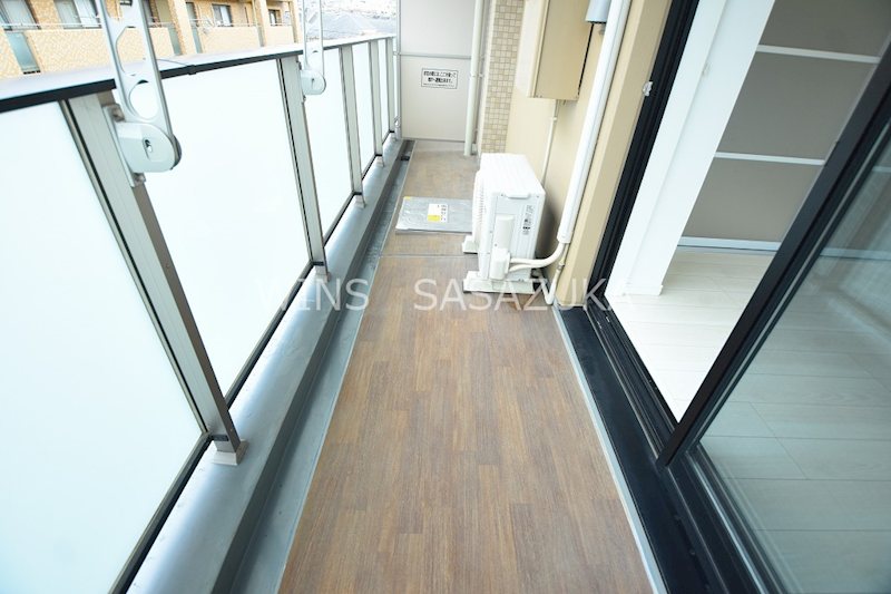 ハイムローゼⅦ ベランダ