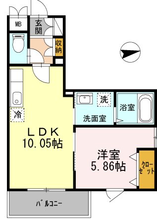 ナチュール浜田山 間取り
