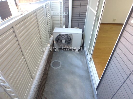 コーポ羽根木 ベランダ