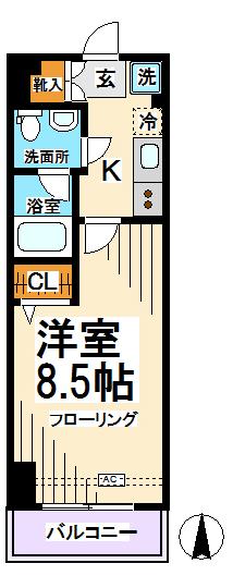 プランドル明大前 間取り
