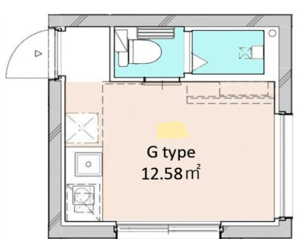 PROTO笹塚Ⅰ 間取り