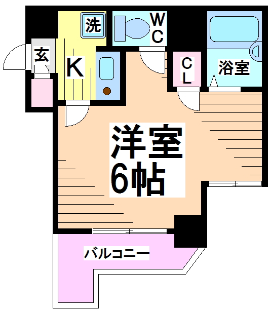 サンテミリオン笹塚 間取り