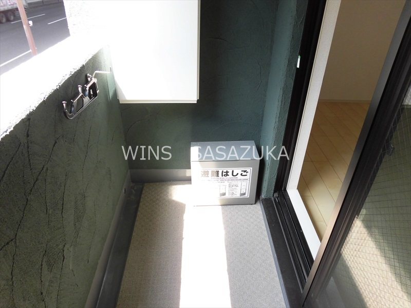 ゼロハウス ベランダ