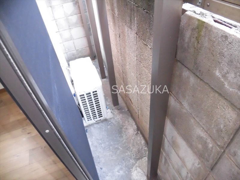 ファミール桜上水 ベランダ