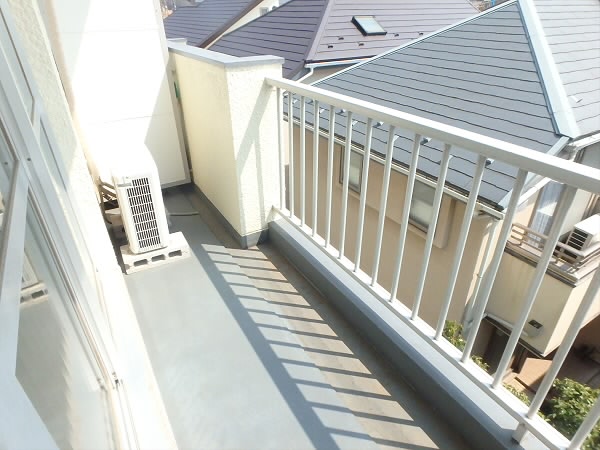 サンハイム新富 ベランダ