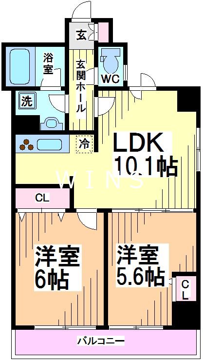 ロイヤル笹塚 　 間取り