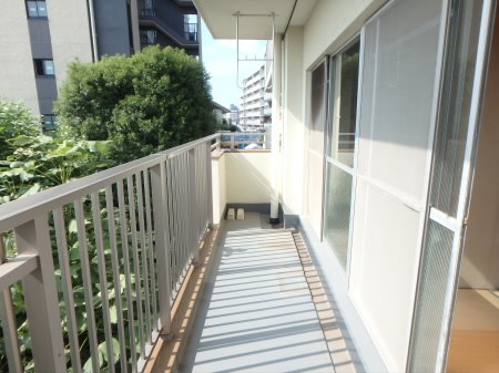 マンション国領 ベランダ