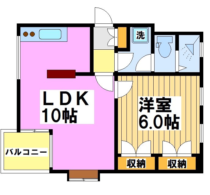 パティオアゼリー 間取り