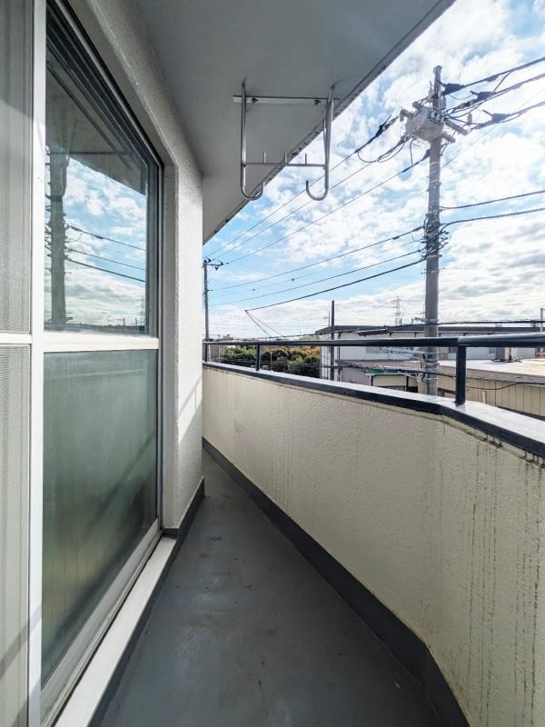 富士深大寺マンション ベランダ
