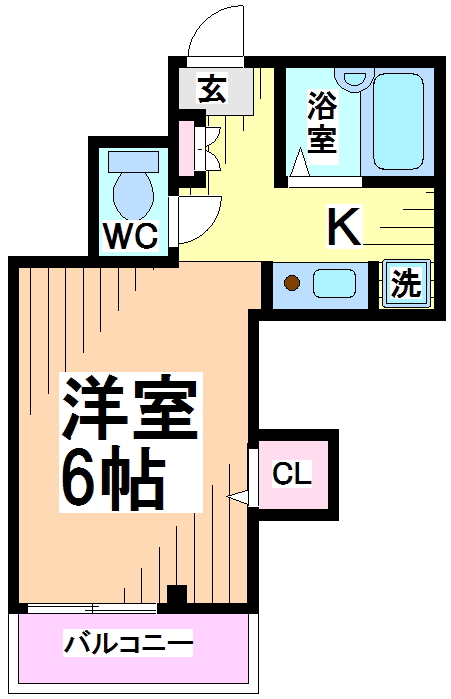 ヴァンヴェール方南町 間取り