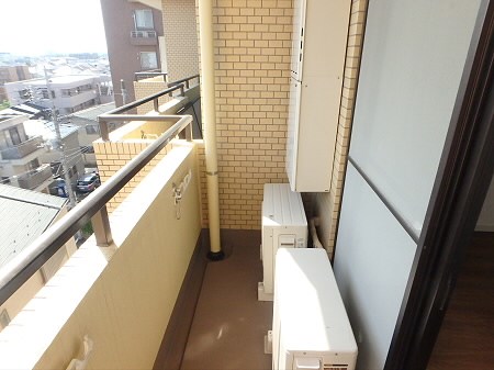 アブニール調布 ベランダ