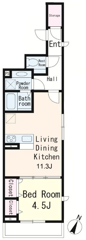 Camino　de sakura 間取り