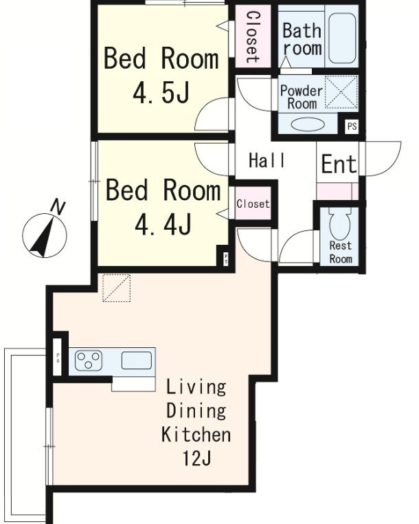 Camino　de sakura 間取り