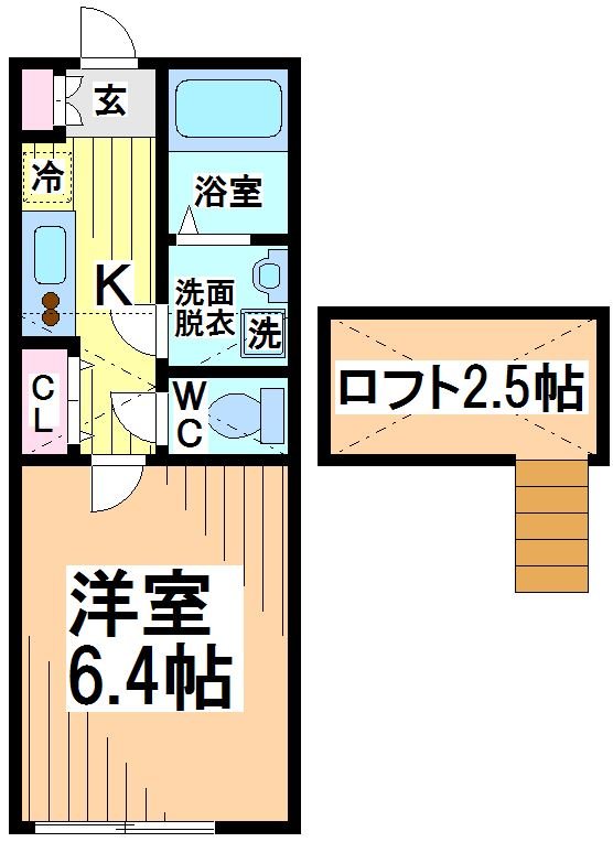 アメリカンリバティー笹塚 間取り
