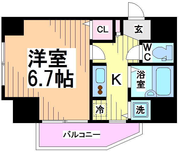 ガラ・シティ笹塚駅前　 間取り