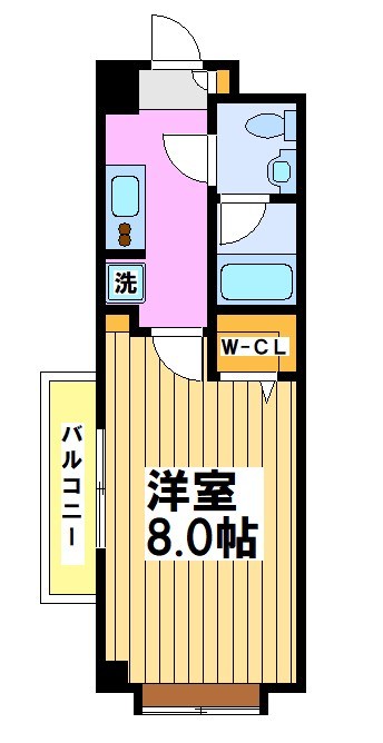 ウィステリア仙川Ⅱ 間取り