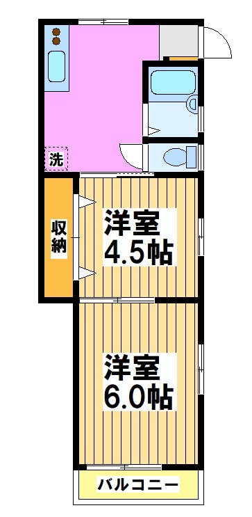 シャルム・イワサ 間取り