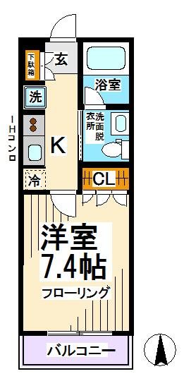 リュゼ桜上水 間取り