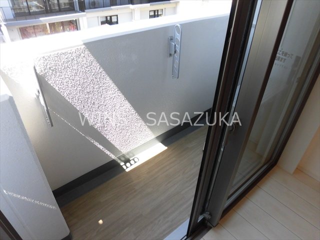 コンフォリア桜上水 ベランダ