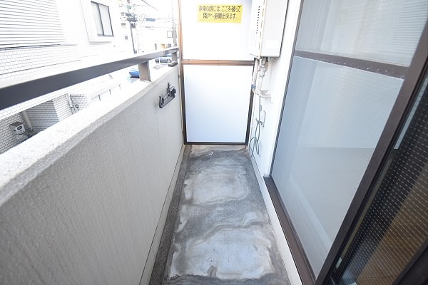 アンジェ調布 ベランダ