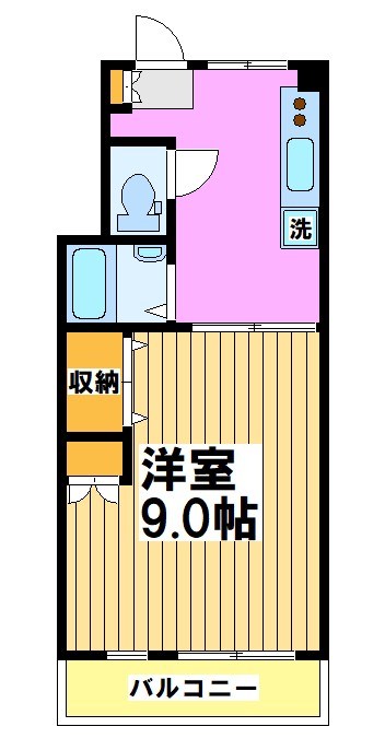 佐佐木第二マンション 間取り