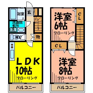 プラトウ西野川 間取り