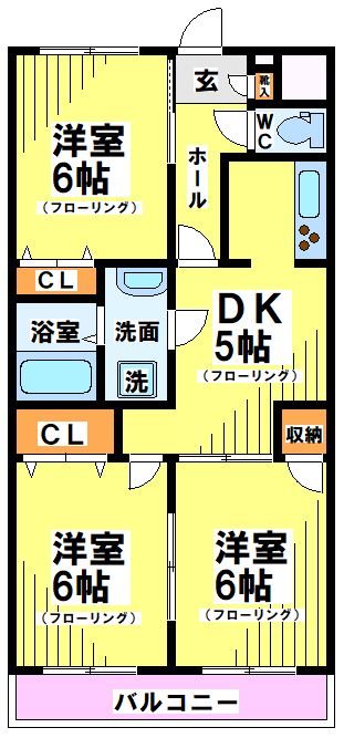 モンレーヴ染地 間取り