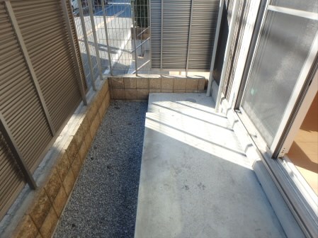 コピス上の原 ベランダ