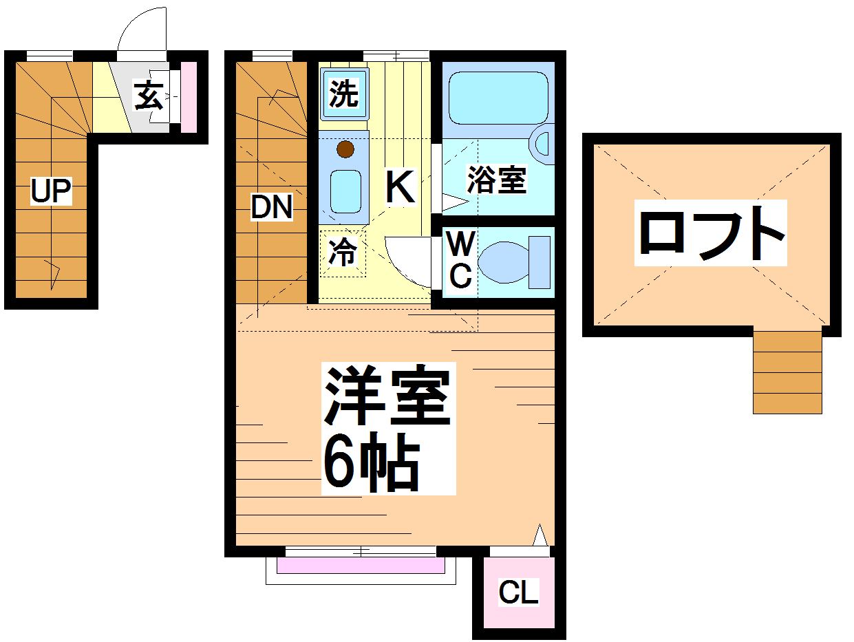 ボヌール幡ヶ谷 間取り