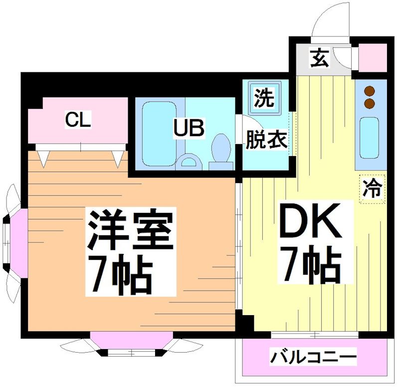 シティハイムジュピター 間取り