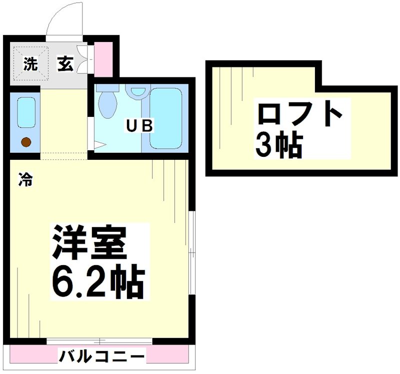 シティハイムジュピター 間取り