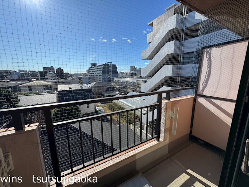 倉林マンション（定期借家） ベランダ