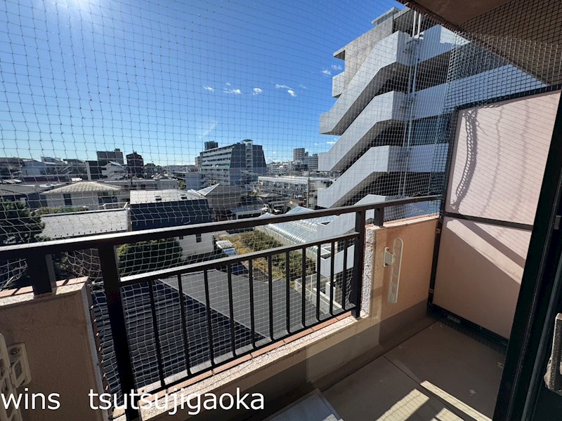 倉林マンション（定期借家） ベランダ