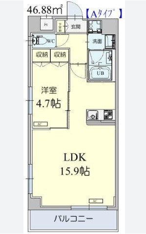 sopra給田（ソプラキュウデン） 間取り