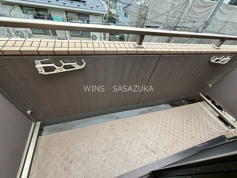 レジディア笹塚　 ベランダ