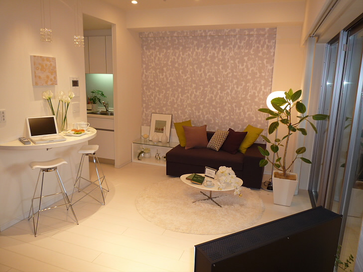 プレミスト調布 リビング