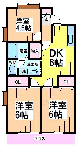 フォーブル桜上水 間取り