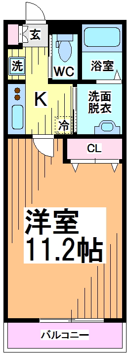 大原ＫＹハイツⅢ 間取り